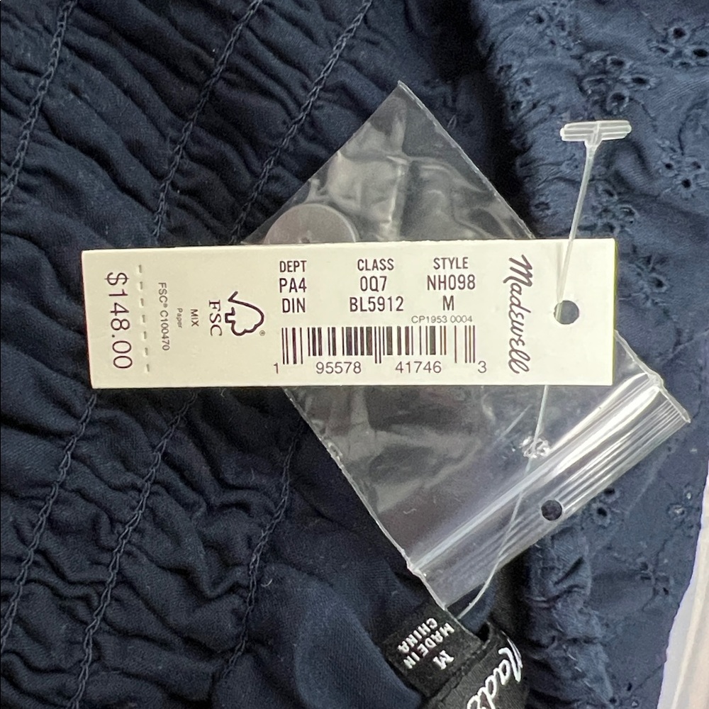 Madewell Lucie Cutout-Back Midi Dress - Picture 8 of 15